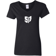 Load image into Gallery viewer, G500VL Ladies&#39; 5.3 oz. V-Neck T-Shirt